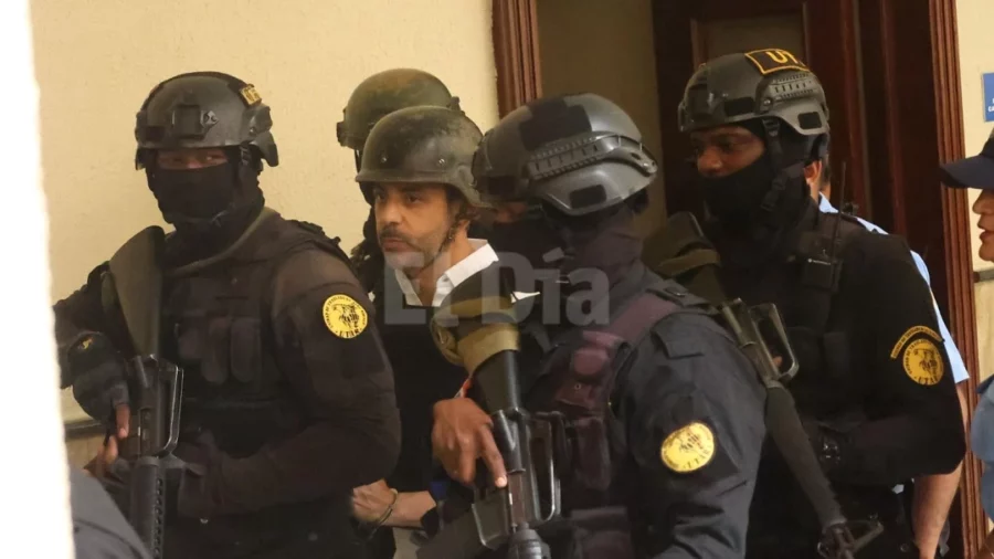Agentes penitenciarios trasladan a Antonio Espaillat, dueño discoteca Jet Set
