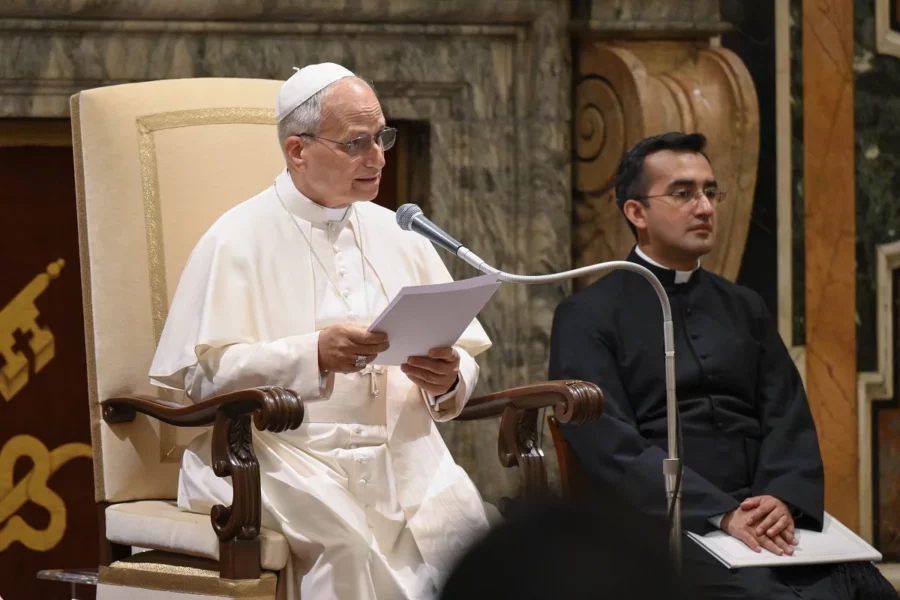 papa en discurso