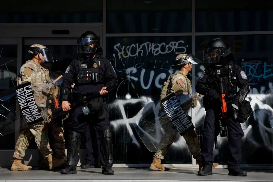Las tropas de la Guardia Nacional desplegadas en Los Ángeles para contener las protestas tras las redadas migratorias tienen autorización para detener temporalmente a civiles