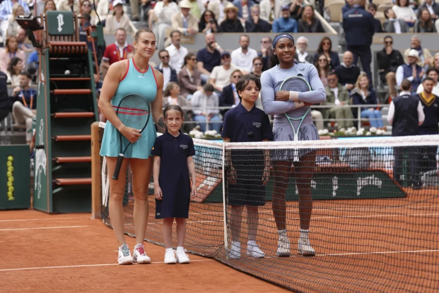 Aryna Sabalenka y Coco Gauff.