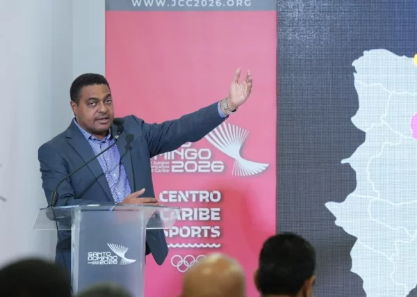 José P. Monegro  explica  los lugares donde se competirá en el evento internacional que se realizará en   2026.