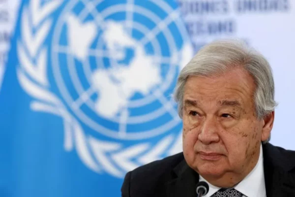 El secretario general de la ONU, António Guterres