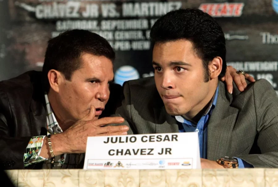 Chávez padre y Chávez Jr
