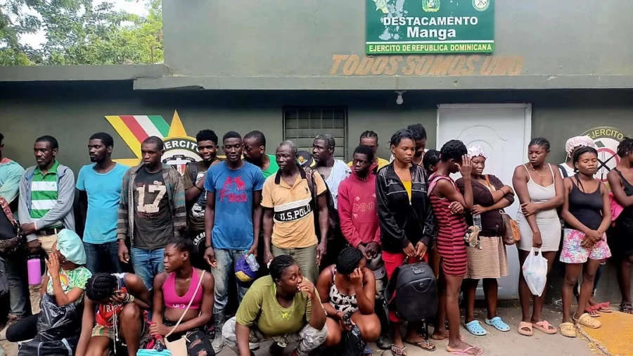 Haitianos indocumentados - Ejército
