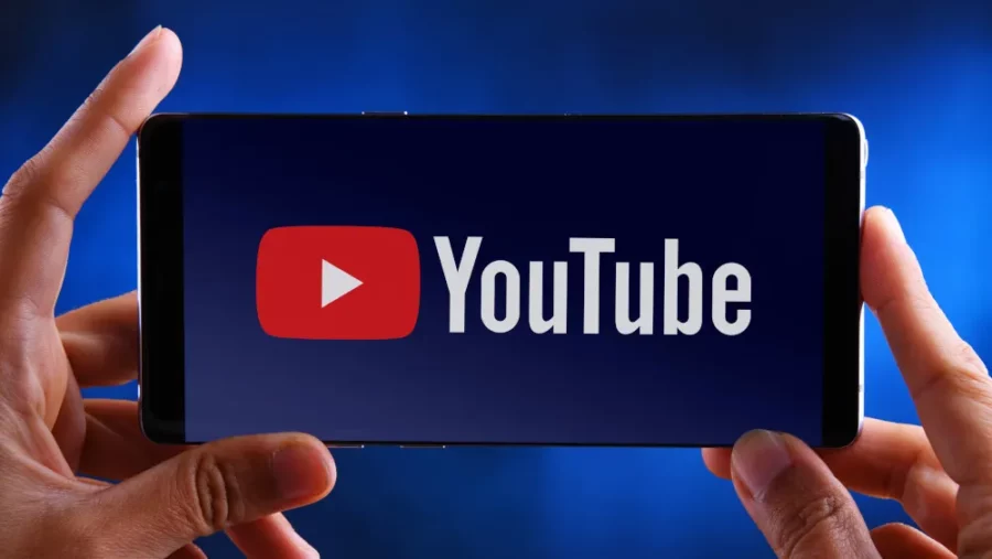 You Tube en pantalla de celular