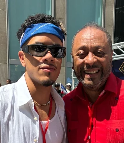 Yan Romel y Michael Miguel.