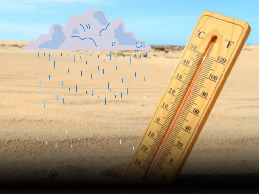 Calor y lluvia