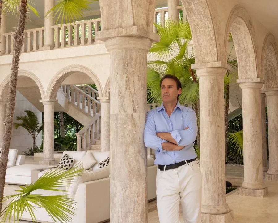 Nicolas Delrieu, radicado en Mónaco.
