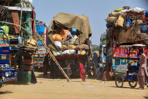 Niños jugando en Pakistán