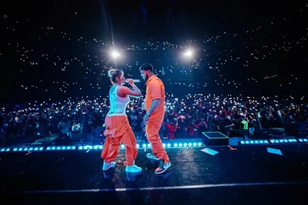 Publico concierto de Anuel AA en RD