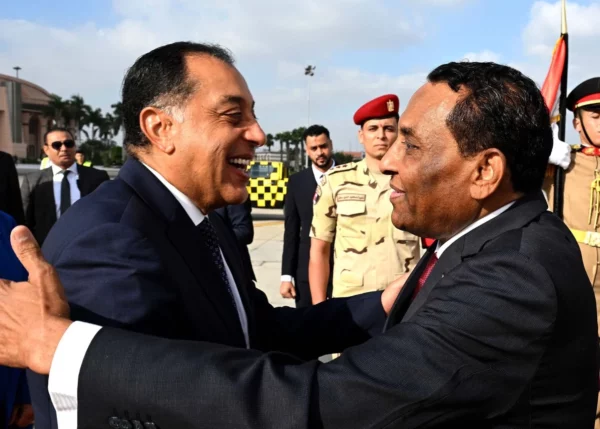 Lideres de Sudán y Egipto