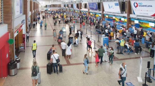 El Aeropuerto Internacional de Las Américas.