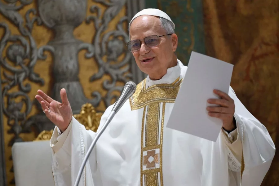 El papa León XIV