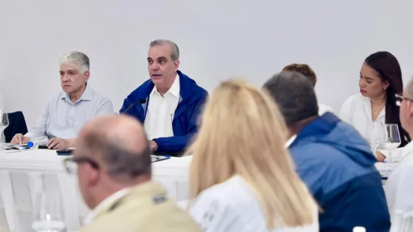 El presidente Abinader