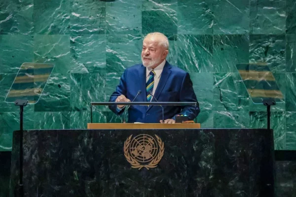 Luiz Inácio Lula da Silva, presidente de Brasil