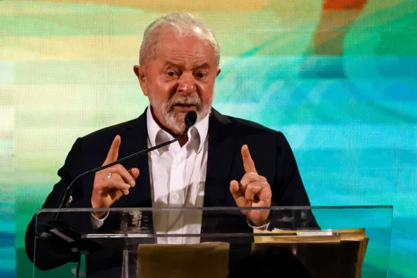 Luiz Ignacio Lula Da Silva presidente de Brasil.