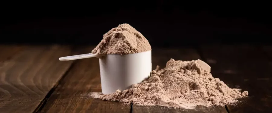 Proteína en polvo.