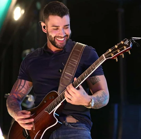 El cantante brasileño Gusttavo Lima