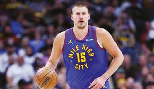 El serbio Nikola Jokic  considerado uno de los  mejores jugadores  de la NBA .