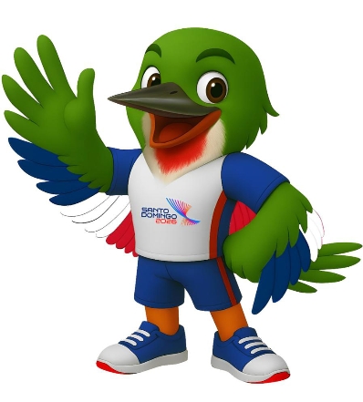 Colí,  mascota de los Juegos Santo Domingo 2026.