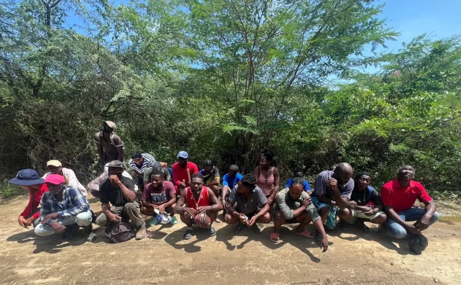 Haitianos detenidos en Montecristi