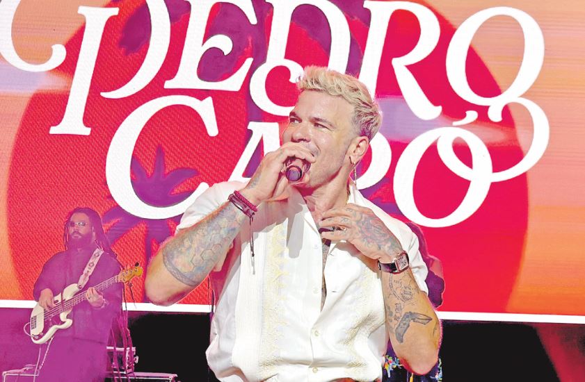 Pedro Capó consiguió buena vibra del público dominicano en el Jaragua