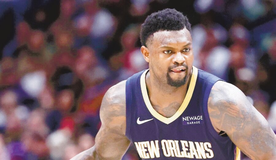 Zion Williamson sufre lesión  y estará fuera de acción