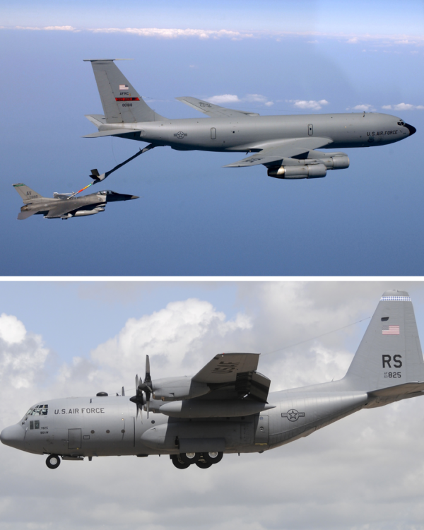 Aviones de Estados Unidos
