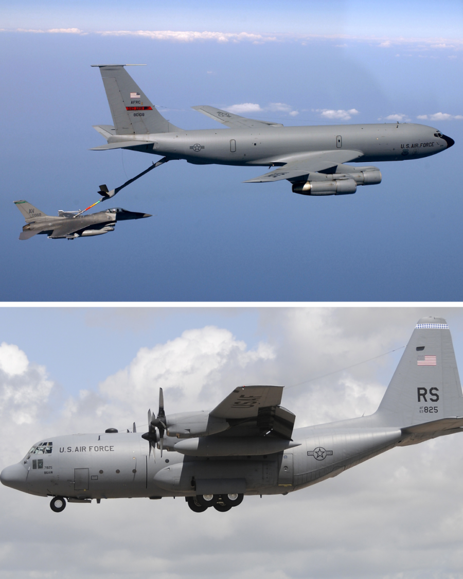 Aviones de Estados Unidos