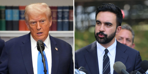 Donald Trump y Zohran Mamdami