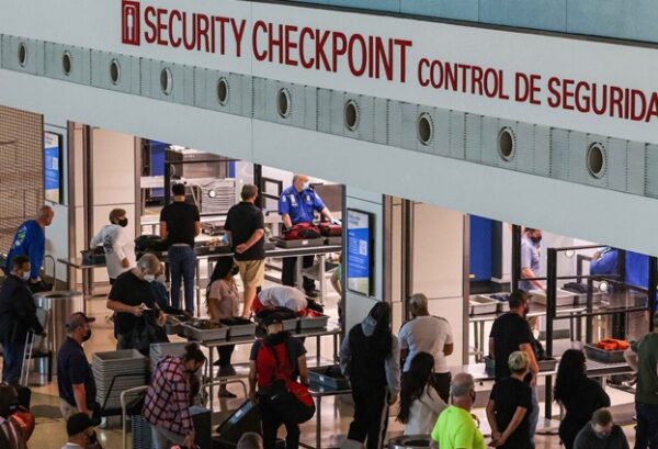 Seguridad en los aeropuertos.