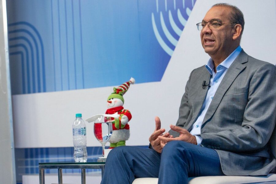 El coordinador de gabinete de Transporte, Ingeniero Deligne Ascención.