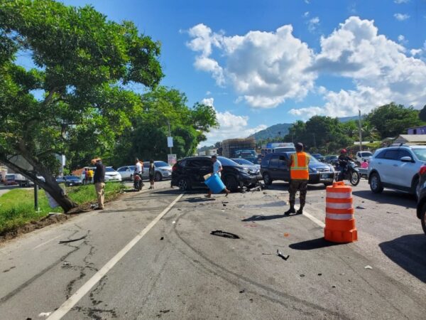 Los accidentes de tránsito siguen siendo un problema.