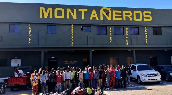 Haitianos detenidos zona sur