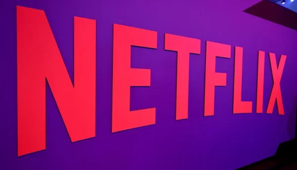 Fotografía de archivo del logo de la empresa de streaming Netflix.