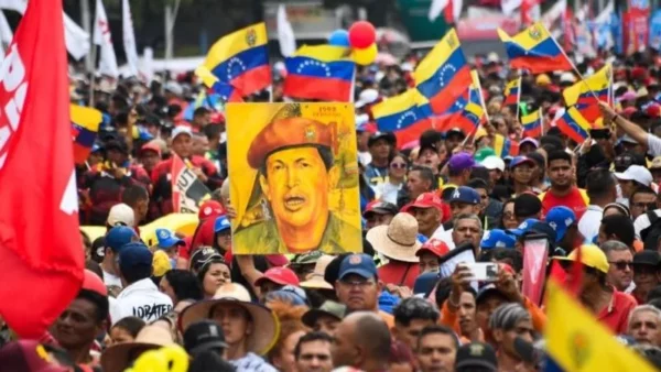 Simpatizantes del chavismo