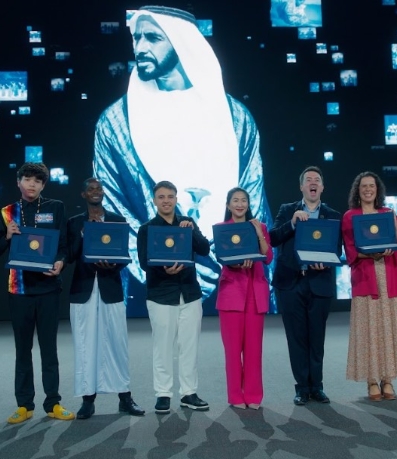 Parte de los ganadores de ediciones anteriores.