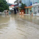 Lluvias provocan inundaciones en Santiago; COE mantiene 3 provincias en alerta amarilla