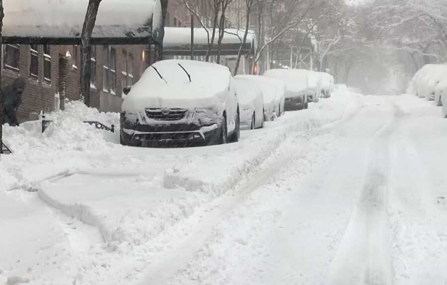 Tormenta de nieve