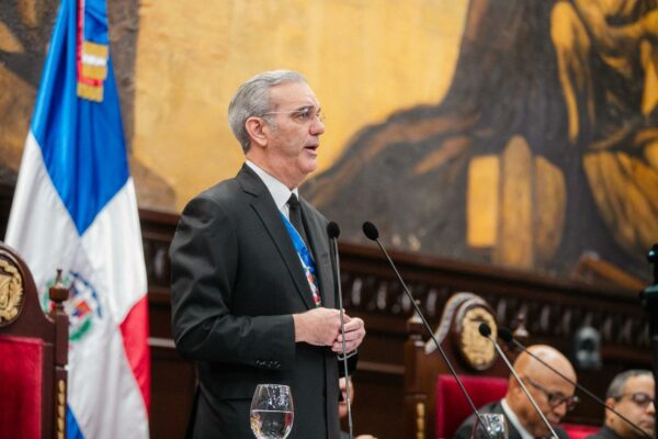 El presidente Luis Abinader