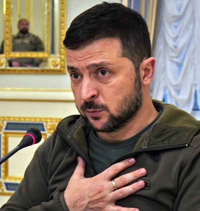 Líder Volodímir Zelenski.