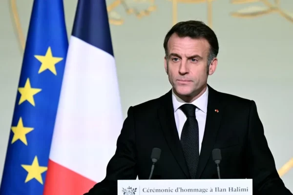 El presidente francés, Emmanuel Macron.