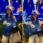¿Laura Pausini liceísta?: Visita al equipo azul luciendo sus colores